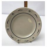 USA Blue bread plate