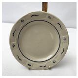 USA Blue bread plate