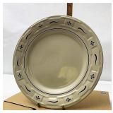 NIB blue dinner plate