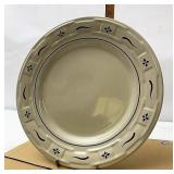 NIB blue dinner plate