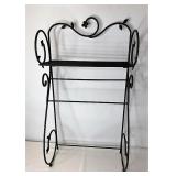 Longaberger Dogwood wrought iron towel rack