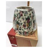 New garden splendor fabric shade