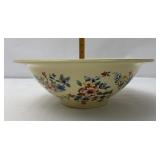 Spring floral serving bowl