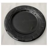 Longaberger Ebony dinner plate