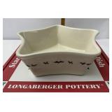 NIB Traditional Holly star dish
