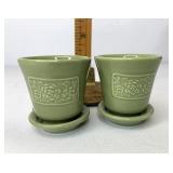 Miniature peony flower pots