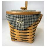 Signed Crawford Barn Liner and Protector lid