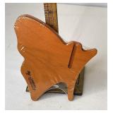 Longaberger Bright orange butterfly