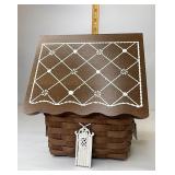 CC Gingerbread house with Protector and tie on
