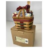 Longaberger Little Gifts With pottery lid