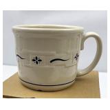 NIB blue souper mug