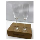 NIB Champagne flutes