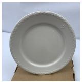 NIB USA Ivory dinner plate