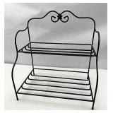 Wrought iron Bakers rack