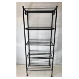 Wrought iron five tier stand