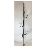 Non-Longaberger wrought iron basket tree