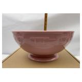 NIB Pink footed bowl