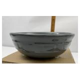 Longaberger NIB pewter cereal bowl