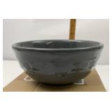 Longaberger NIB pewter soup/salad bowl