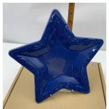 NIB Cornflower star plate