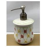 NIB Dogwood soap dispenser