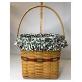 Signed glad tidings holiday hostess with liner