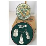 NIB Sounds of the season ornaments