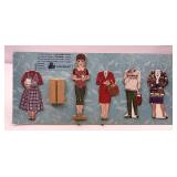 Wood "paper" doll