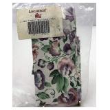Sweet pea fabric bow