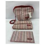 Cosmetic bag wallet & checkbook cover