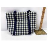 Blue ribbon tote