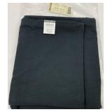 Black extra large oval waste