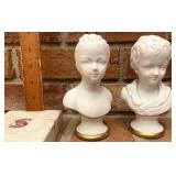 Ceramic busts