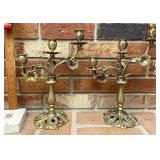 Cast Candelabras