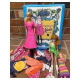 Barbie case dolls clothes and more