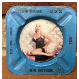 Herlan Inn Lewisville Ohio ashtray