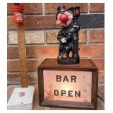 Bar open light