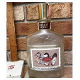 Jim Beam duck stamp decanter