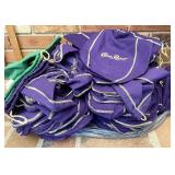 Huge lot of crown royal bags perfect for making a