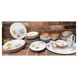 Set of Mid Century Informal Iroquois dinnerware