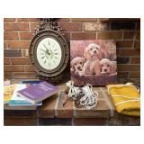 Eagle Clock books puppy puzzle and more