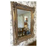30 x 42 fancy mirror with beveled edge