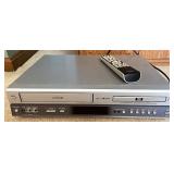 Toshiba VCR DVD player combo