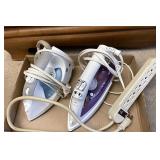 Irons and surge protector