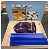 Rock rummy board game
