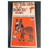 Pin the tail on the donkey game