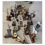 Large lot of basketball bowling and golf
