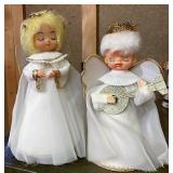 Vintage angels one is a music box