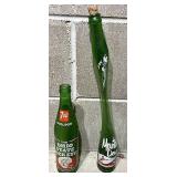 7-Up Ohio State buckeyes bottle and Mountain Dew