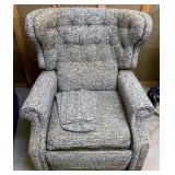 Gray recliner